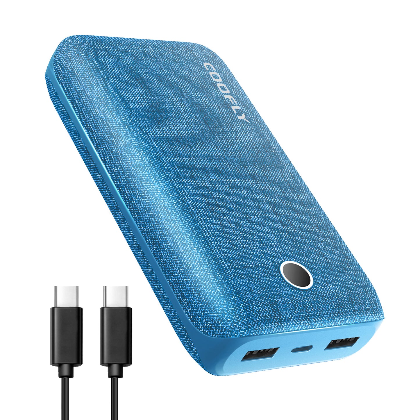 Portable Charger, 20000mAh Power Bank with USB C in&Out 20W High-Speed Recharging Battery Pack Compatible with iPhone,Android etc