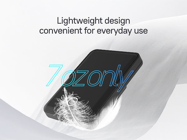 COOFLY Wireless Portable Charger with Stand, 5000mAh Magnetic Power Bank with Type-C Input/Output Ultra Slim Battery Pack for iPhone 16/15/14/13/12 Series