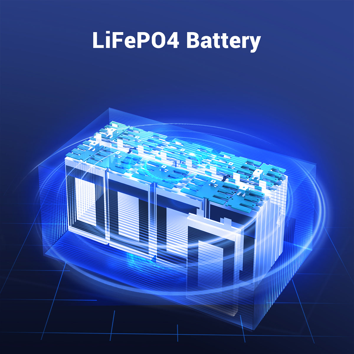 JUPITEK Portable Power Station S1200, 1228Wh LiFePo4 Battery